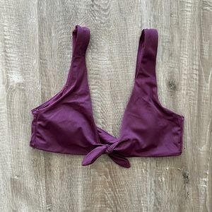 Simple Knot Tie Swim Top